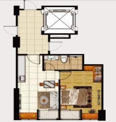 Arandra Residence Tipe 1 Bedroom