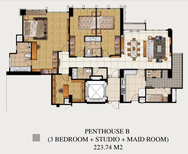Arandra Residence Penthouse B