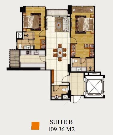 Arandra Residence Tipe Suite B