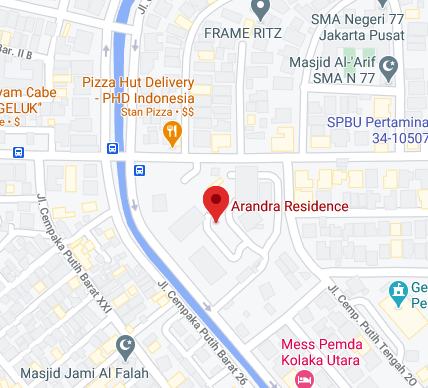 Arandra Residence Maps